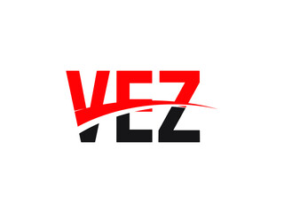 VEZ Letter Initial Logo Design Vector Illustration