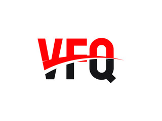 VFQ Letter Initial Logo Design Vector Illustration