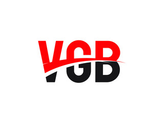VGB Letter Initial Logo Design Vector Illustration