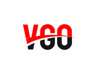 VGO Letter Initial Logo Design Vector Illustration