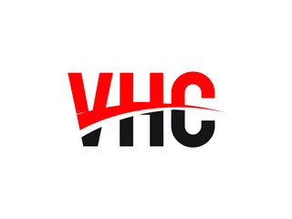 VHC Letter Initial Logo Design Vector Illustration