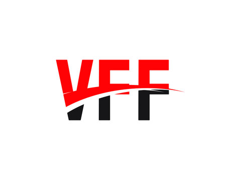 VFF Letter Initial Logo Design Vector Illustration