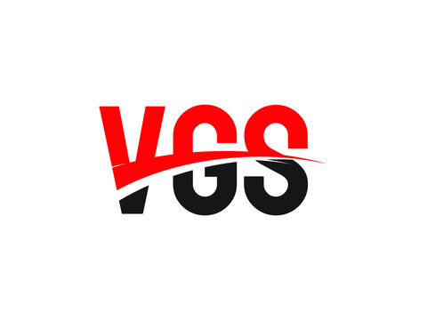 VGS Letter Initial Logo Design Vector Illustration