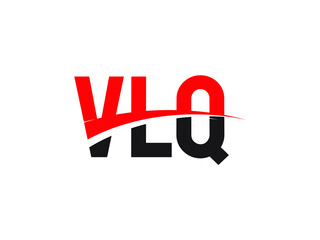VLQ Letter Initial Logo Design Vector Illustration