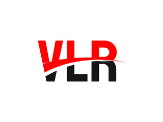 VLR Letter Initial Logo Design Vector Illustration
