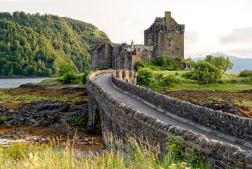 Eilean Donan Castle on Loch Duich - Dornie Scotland