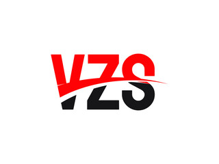 VZS Letter Initial Logo Design Vector Illustration