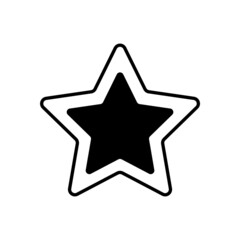 star icon, night vector, sky illustration