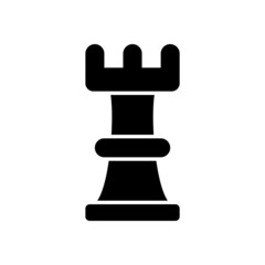 strategy chess icon, strategy vector, game illustration
