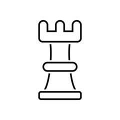 strategy chess icon, strategy vector, game illustration