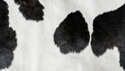black and white cowhide pattern