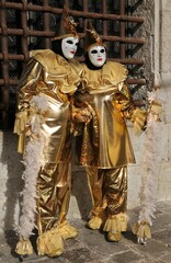 masque au carnaval de Venise Italie	