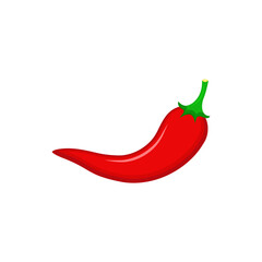Chili cartoon vector. free space for text. wallpaper. background.