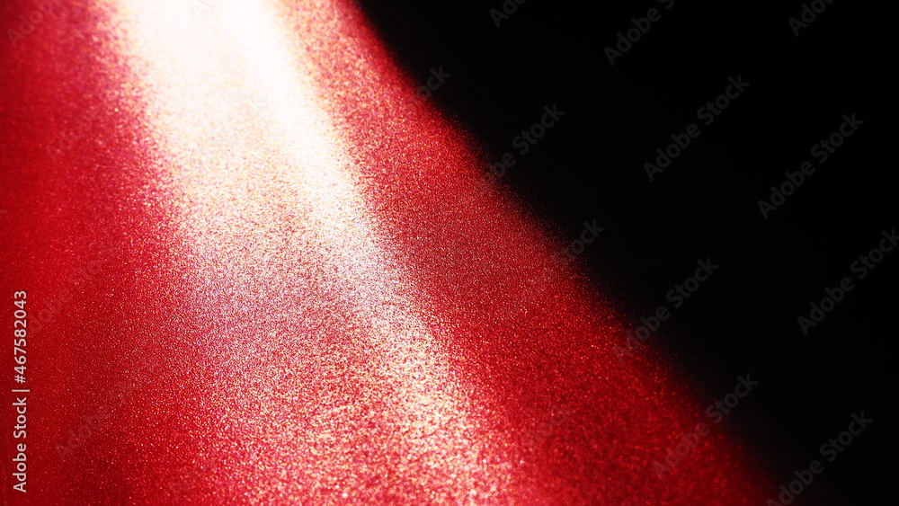 Poster diagonal rays of light on a red or scarlet background. blurred abstract background light effect, lig
