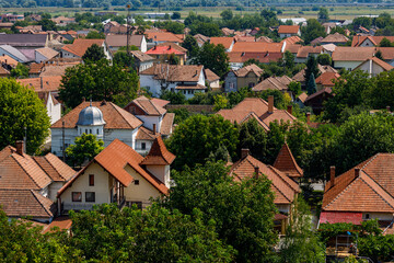 Fototapeta na wymiar The city of Alba Iulia in Romania