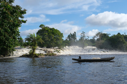 Les chutes de la Lob&eacute; qui se trouvent au sud du Cameroun