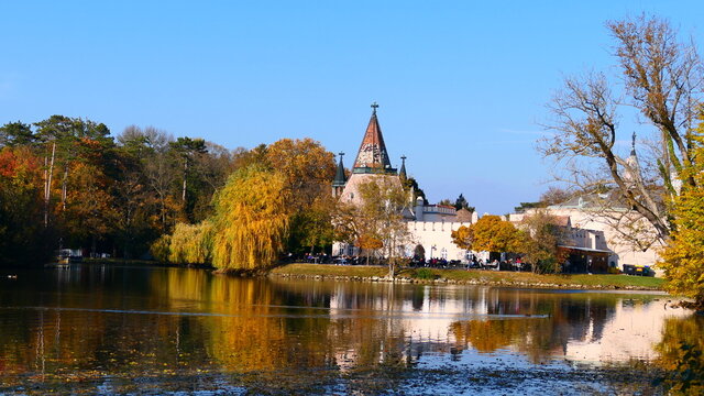 herbstlicher Schlosspark Laxenburg