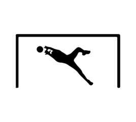 person jumping in the air goal man