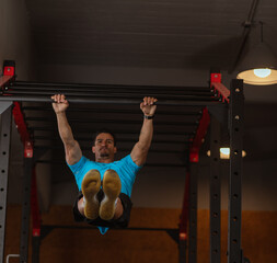 person training back in the gym