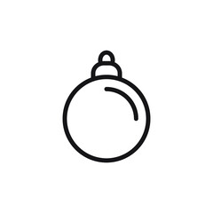 christmas ball icon vector design templates