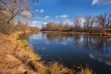 lake in autumn