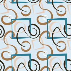 Seamless pattern, infinite texture. Wallpapers, textiles, packaging, background for sites or mobile applications