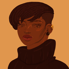 portrait of a person	