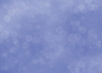 christmas background with snowflakes