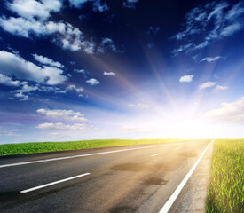 Fototapeta premium road