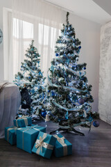 Christmas xmas and New Year holidays decoration on christmas tree