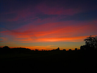 Coucher de soleil divin