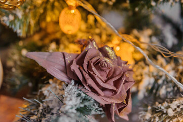 Christmas xmas and New Year holidays decoration