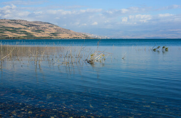 The sea of Galilee, Tiberias Lake, Kinneret.