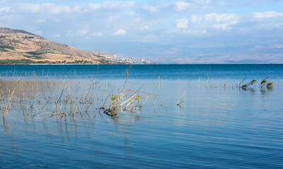 The sea of Galilee, Tiberias Lake, Kinneret.