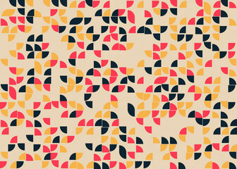 Abstract Geometric Pattern generative computational art illustration