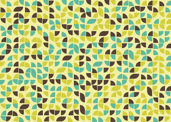 Abstract Geometric Pattern generative computational art illustration