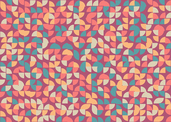 Abstract Geometric Pattern generative computational art illustration