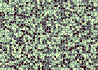 Abstract Geometric Pattern generative computational art illustration