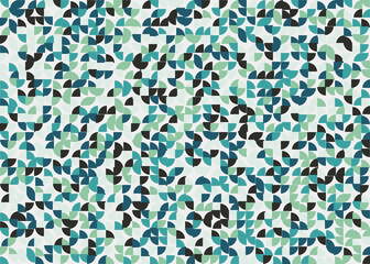 Abstract Geometric Pattern generative computational art illustration