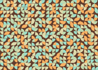 Abstract Geometric Pattern generative computational art illustration