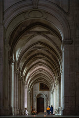 Obraz premium Detail of the interior architecture of Verdun Cathedral in France