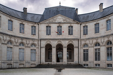 Fototapeta na wymiar World Peace Centre in the city of Verdun in France 