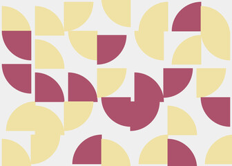 Abstract Geometric Pattern generative computational art illustration