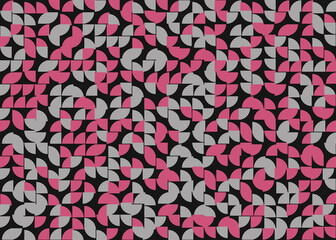 Abstract Geometric Pattern generative computational art illustration