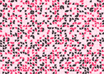 Abstract Geometric Pattern generative computational art illustration