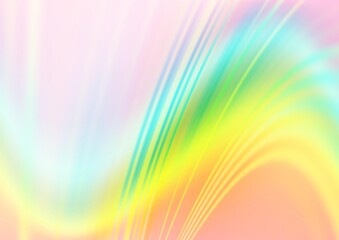 Obraz premium Light Multicolor, Rainbow vector blur pattern.