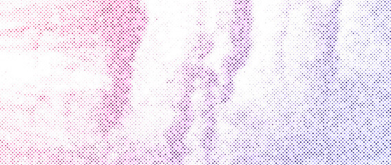 Abstract halftone purple gradient background.