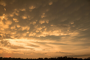 Mammatus Clouds