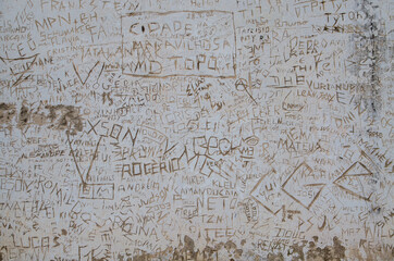 Ouro Preto, Brésil, graffiti