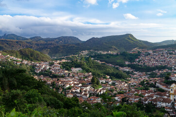 Ouro Preto, Br&eacute;sil, ville et &eacute;glises